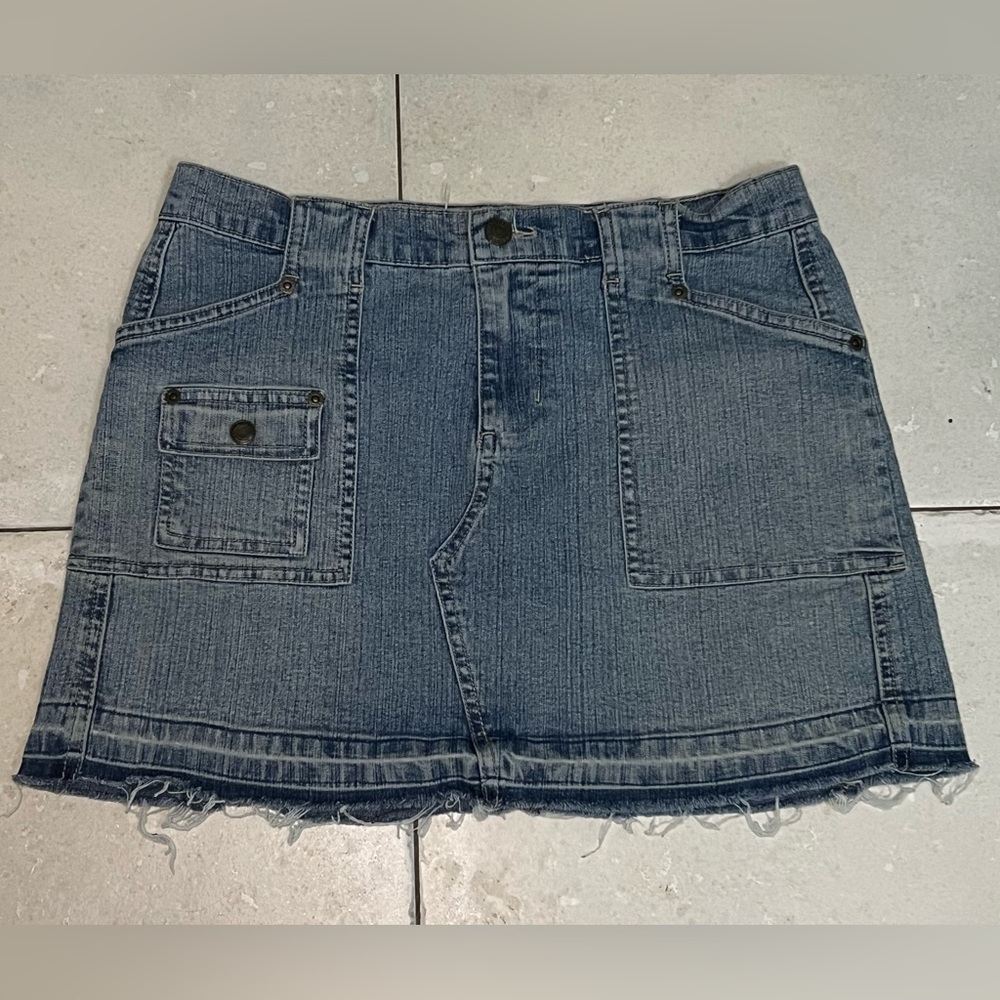 Express Denim Skirt